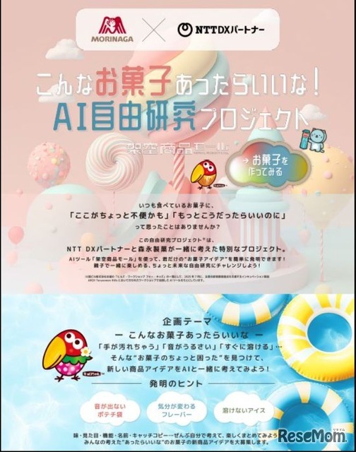 こんなお菓子あったらいいな！AI自由研究プロジェクト
