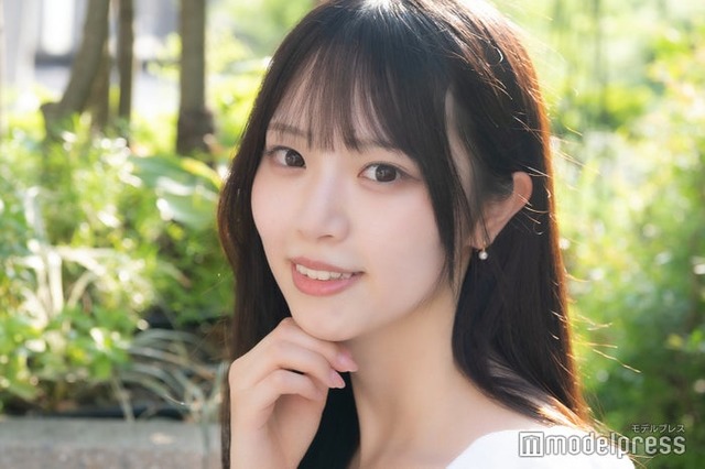 モデルプレスのインタビューに応じた斉藤花音さん（C）モデルプレス