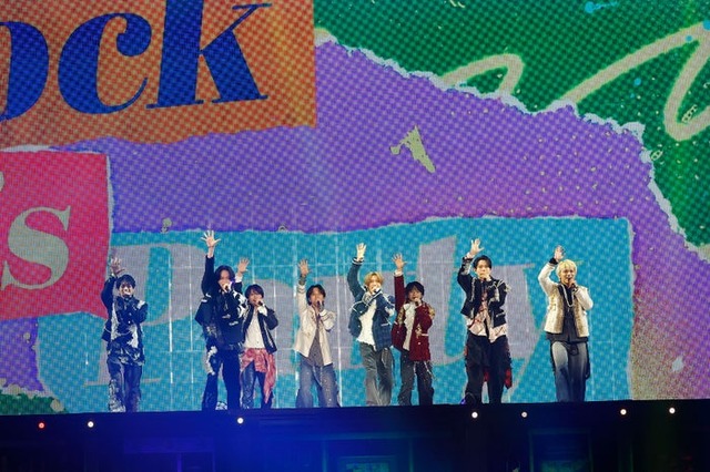 「We're timelesz LIVE TOUR 2025 episode 1 ～FAM～」より（提供写真）