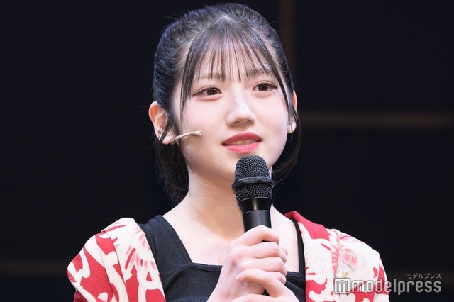 革命ミュージカル「新・幕末純情伝」の開幕直前舞台挨拶・公開ゲネプロに出席した村山彩希（C）モデルプレス