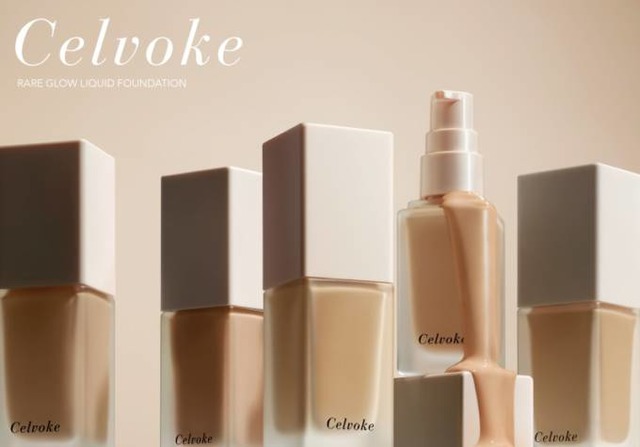Celvoke、高保湿とカバー力を両立し“生ツヤ”肌を叶える「レアグロウ リキッドファンデーション」が登場