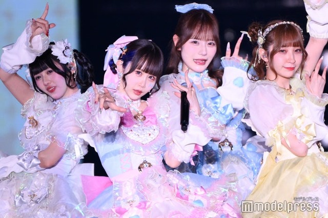 白咲りこ、ゆりにゃ、齊藤千夏、白愛ゆあ（C）モデルプレス