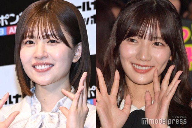 松田好花、河田陽菜（C）モデルプレス