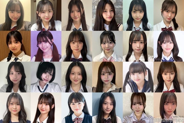 「女子高生ミスコン2025」候補者の一部