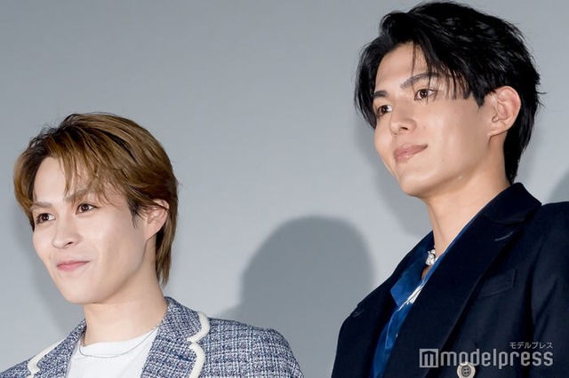 ドラマ「Love Sea 〜愛の居場所〜」完成披露上映イベントに出席した西銘駿、国上将大（C）モデルプレス