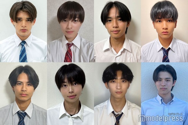 「男子高生ミスターコン2025」中部エリア候補者（一部）
