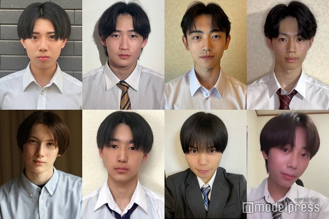「男子高生ミスターコン2025」北海道・東北エリア候補者（一部）