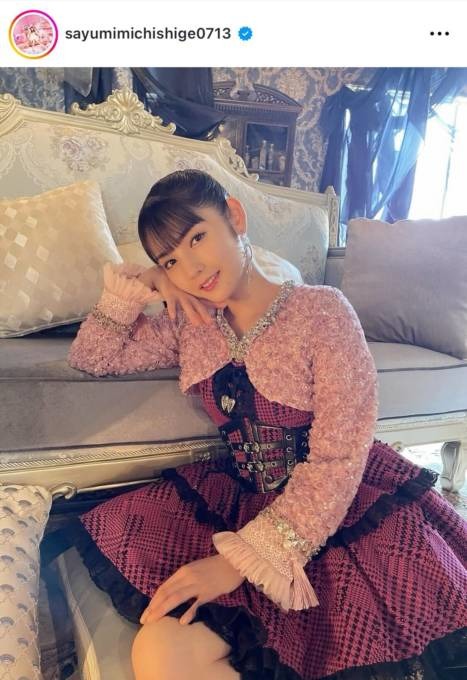 芸能界引退間近の道重さゆみ、ラブリーなピンク衣装SHOTにファン悶絶「目が幸せ」「可愛すぎる」