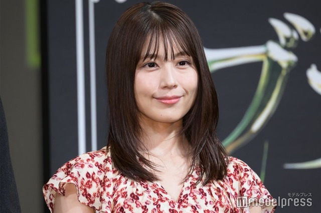 映画『ブラック・ショーマン』完成報告会に出席した有村架純（C）モデルプレス