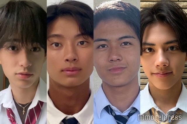 「男子高生ミスターコン2025」九州・沖縄エリア暫定上位4人