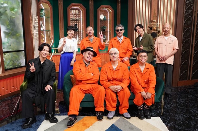 亀梨和也、有働由美子、RIP SLYME、松下洸平、小峠英二（C）日本テレビ