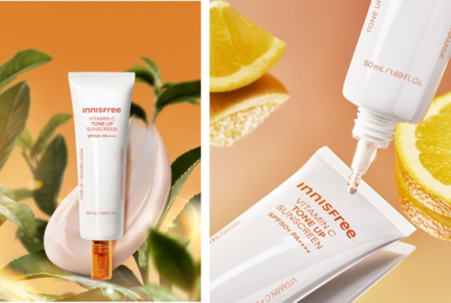 INNISFREE、光老化に着目した日やけ止め「ビタC ブライトニング トーンアップ サンスクリーン」が待望の全国発売！​