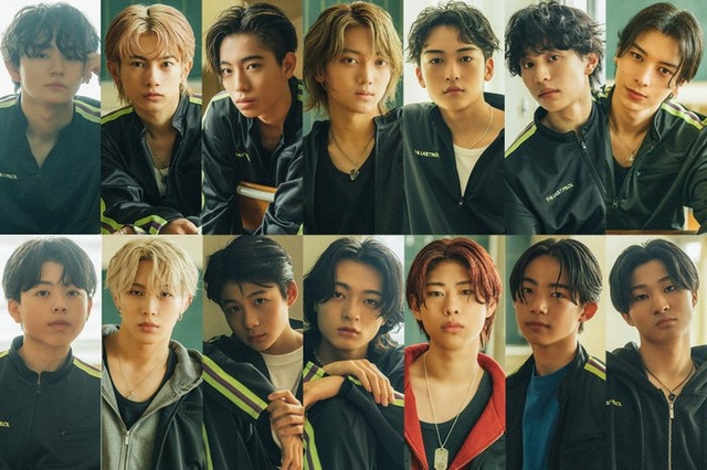 「THE LAST PIECE」4次審査通過者／（上段左から）TAIKI（タイキ）、KEI（ケイ）、GOICHI（ゴイチ）、TAICHI（タイチ）、KANON（カノン）、YUTA（ユウタ）、ADAM（アダム）、RYOTO（リョウト）、RAIKI（ライキ）、HAL（ハル）、RUI（ルイ）、REN（レン）、AOI（アオイ）、KANTA（カンタ）／画像提供：BMSG
