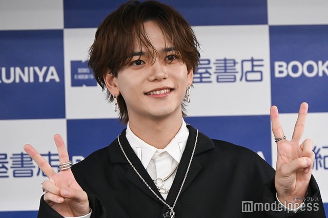 「中島颯太の“なるようになった。”“ええようになった。” COMPLETE BOOK」発売記念イベントを開催した中島颯太（C）モデルプレス