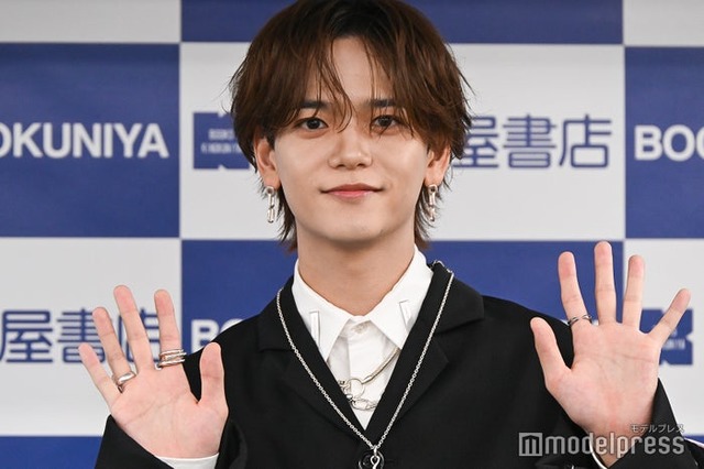 「中島颯太の“なるようになった。”“ええようになった。” COMPLETE BOOK」発売記念イベントを開催した中島颯太（C）モデルプレス