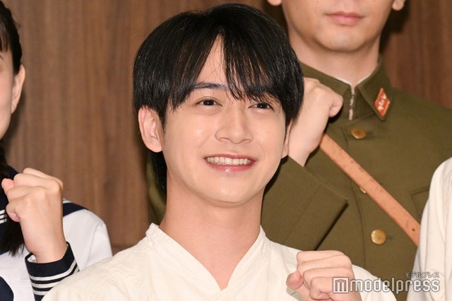 舞台「あの夏、君と出会えて～幻の甲子園で見た景色～」囲み取材に出席した藤井直樹（C）モデルプレス