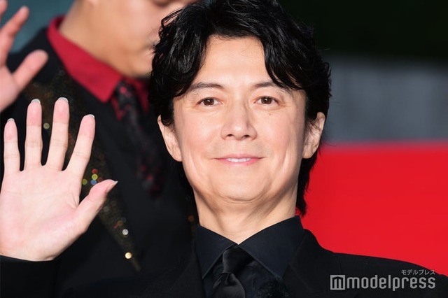 「ブラック・ショーマン」レッドカーペットイベント＆完成披露試写会舞台挨拶に出席した福山雅治（C）モデルプレス
