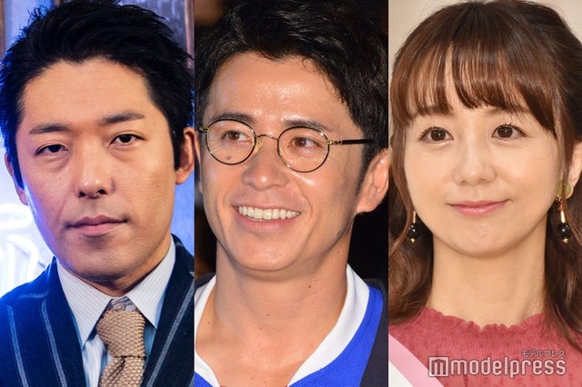 中田敦彦、藤森慎吾、福田萌（C）モデルプレス
