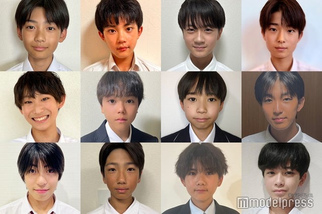 「男子中学生ミスターコン2025」西日本ブロックセミファイナリスト（一部）