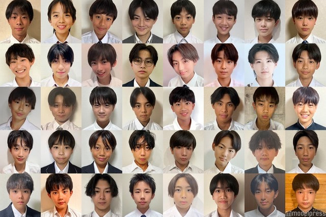 「男子中学生ミスターコン2025」セミファイナリスト（一部）