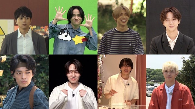 timelesz／（上段左から）佐藤勝利、菊池風磨、松島聡、寺西拓人（下段左から）原嘉孝、橋本将生、猪俣周杜、篠塚大輝（C）フジテレビ