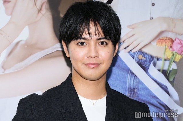 「Ruban de bouquet （リュバン ド ブーケ）」POP UP囲み取材に出席した片寄涼太（C）モデルプレス
