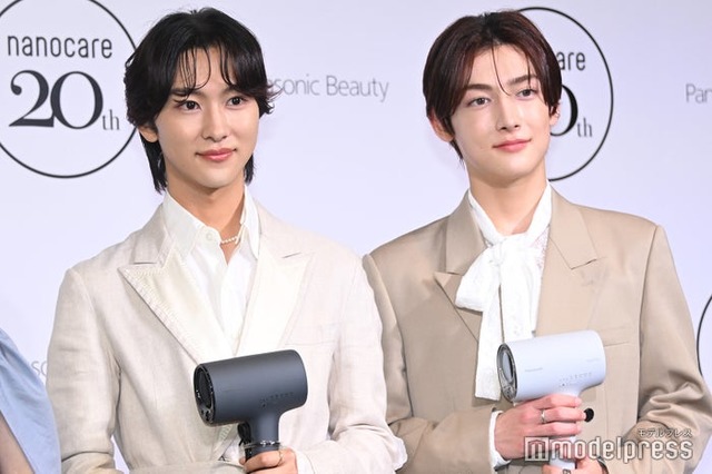「Panasonic nanocare 20th ANNIVERSARY EVENT」に出席した本多大夢、浜川路己（C）モデルプレス