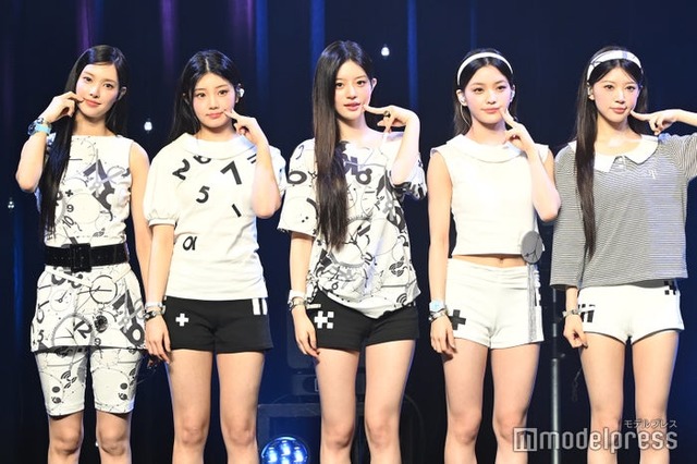 YUNAH（ユナ）、WONHEE（ウォンヒ）、MINJU（ミンジュ）、IROHA（イロハ）、MOKA（モカ）／ILLIT（C）モデルプレス  （C）モデルプレス