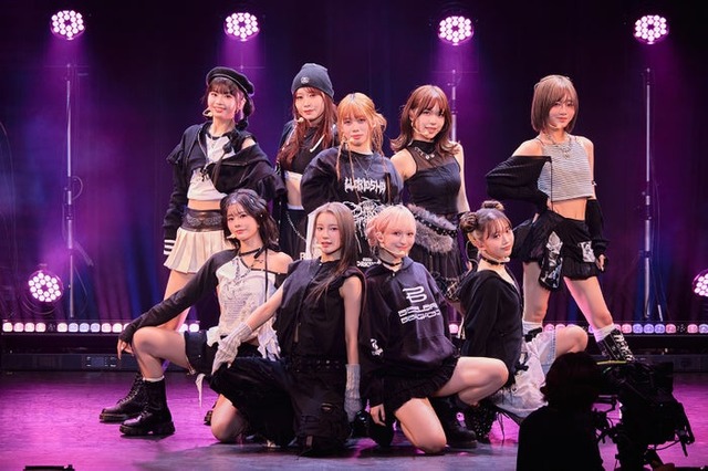 「ME:I 1ST ALBUM『WHO I AM』リリース記念SHOWCASE」（C）LAPONE GIRLS