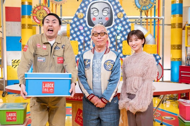 田中卓志、所ジョージ、岡崎紗絵（C）MBS
