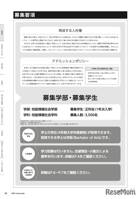 募集要項
