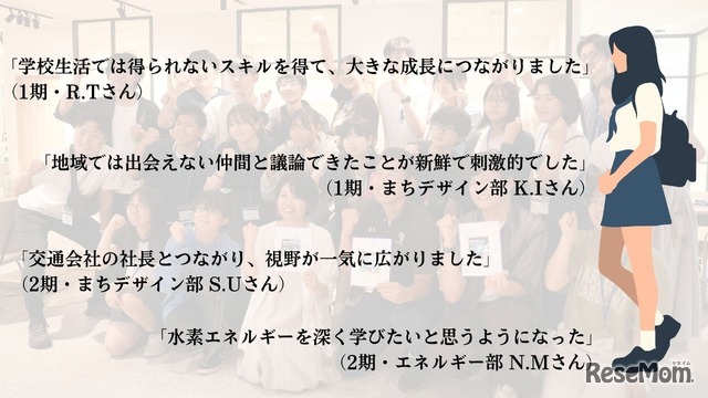 過去参加者の声