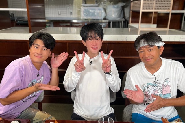 森本慎太郎、横山裕、城島茂（C）日本テレビ