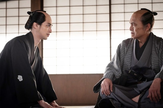 横浜流星、渡辺謙「べらぼう～蔦重栄華乃夢噺～」第34話（C）NHK