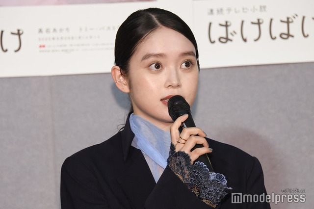 NHK連続テレビ小説「ばけばけ」第1週試写会見に出席した高石あかり（C）モデルプレス