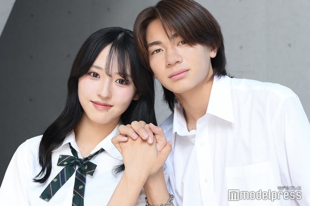 モデルプレスのインタビューに応じた多田梨音、内田金吾（C）モデルプレス