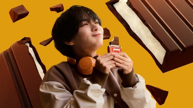 大西流星／新TVCM「パキどけ」篇（提供写真）