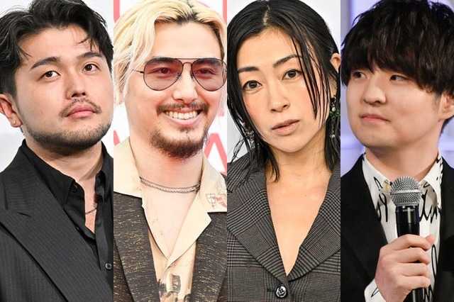 井口理、藤井風（C）モデルプレス、宇多田ヒカル／Photo by Getty Images、藤原聡（C）モデルプレス