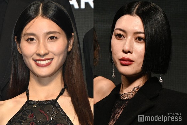 「今際の国のアリス」シーズン3グローバルファンイベントに登壇した土屋太鳳、三吉彩花（C）モデルプレス