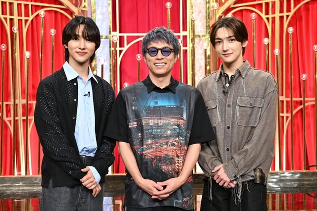 本多大夢、田村淳、浜川路己（C）日本テレビ