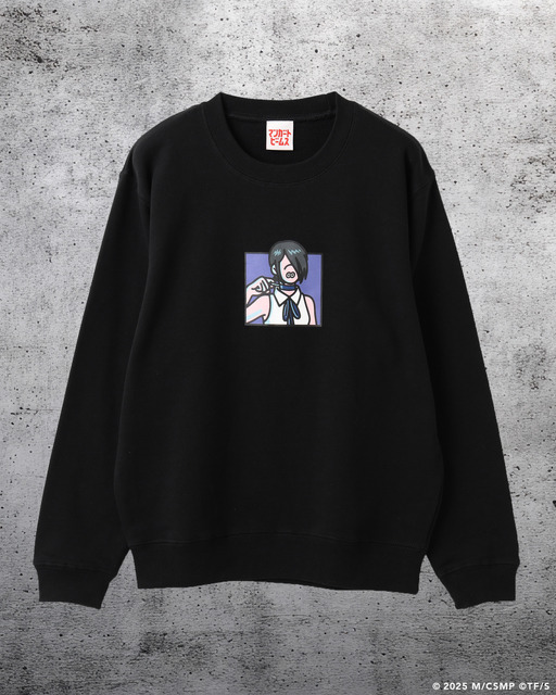レゼ「ばあ」クルースウェット ￥14,300（税込）