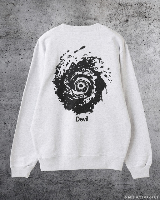 台風の悪魔 クルースウェット ￥14,300（税込）
