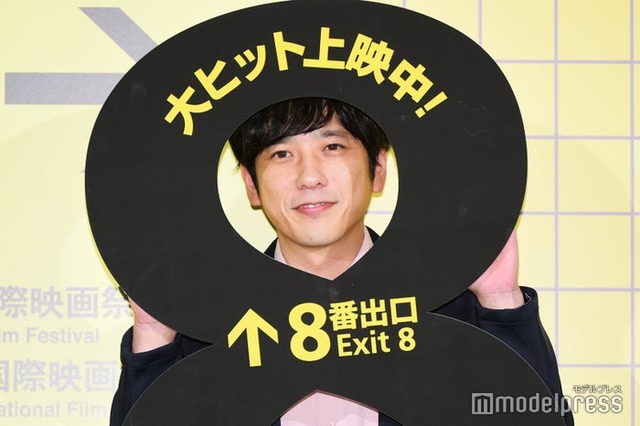「８番出口」大ヒット御礼舞台挨拶に出席した二宮和也（C）モデルプレス