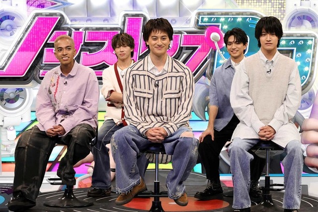 Aぇ! group／草間リチャード敬太、末澤誠也、小島健、正門良規、佐野晶哉（C）フジテレビ