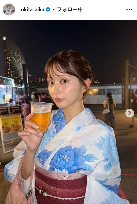 沖田愛加アナInstagramより