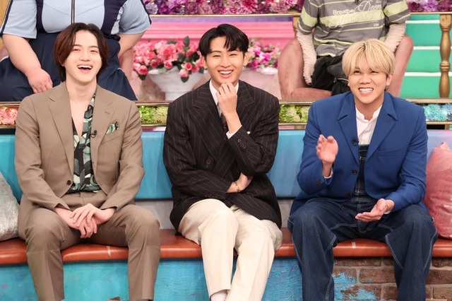 岩崎大昇、猪狩蒼弥、佐々木大光（C）フジテレビ