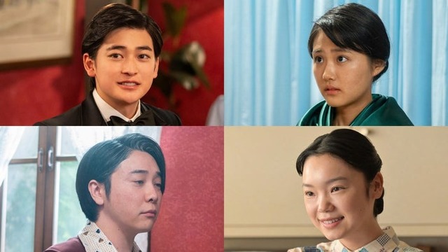 （上段左から）高橋文哉、原菜乃華（下段左から）大森元貴、古川琴音（C）NHK
