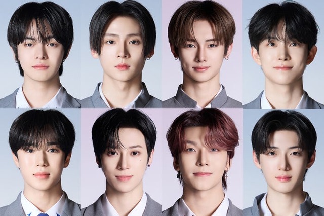 （上段左から）イ・リオ、イ・サンウォン、ジョウアンシン、キム・ゴンウ（下段左から）キム・ジュンソ、ジャンジアハオ、ホー・シンロン、チョン・サンヒョン（C）CJ ENM. All Rights Reserved.