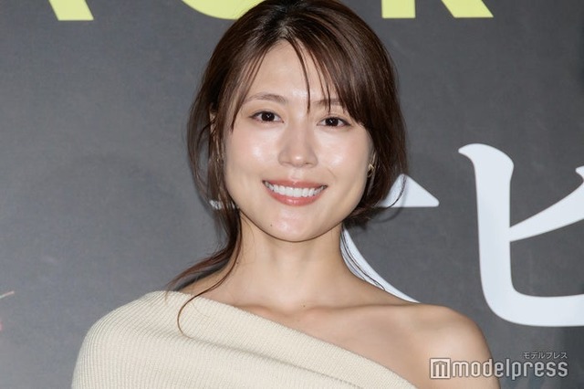 「ブラック・ショーマン」大ヒット御礼舞台挨拶に出席した有村架純（C）モデルプレス