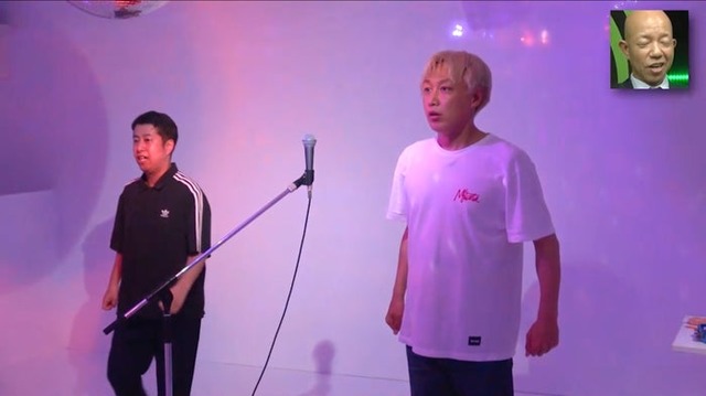 井口浩之、お見送り芸人しんいち（C）DMM TV